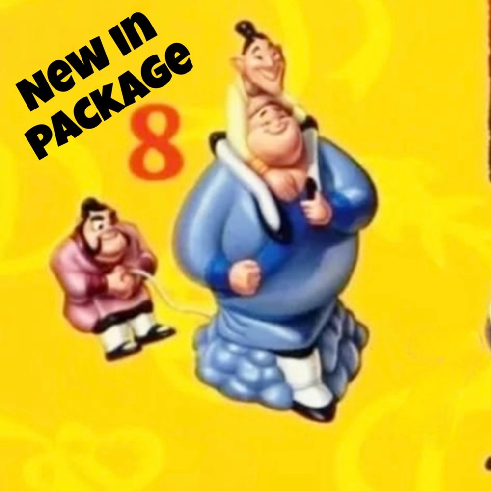 FINAL SALE McDonald’s Mulan Toy #8 Chien Po Yao Ling 1998 Pull String